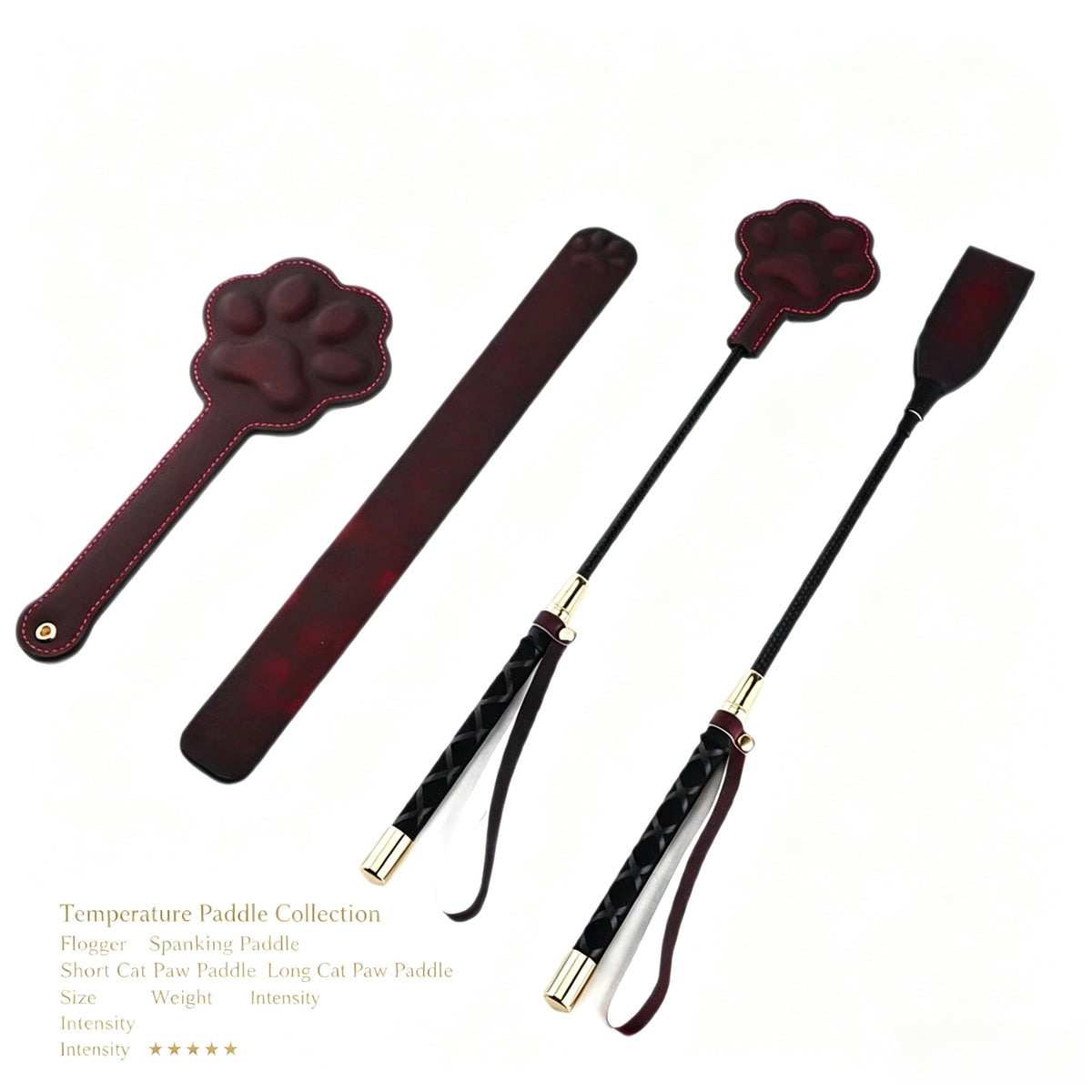 SHUYU Heat-Reactive Paddles — Four Styles