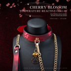 SHUYU Sakura Heat-Reactive PU Leather Collar