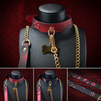 SHUYU Sakura Heat-Reactive PU Leather Collar