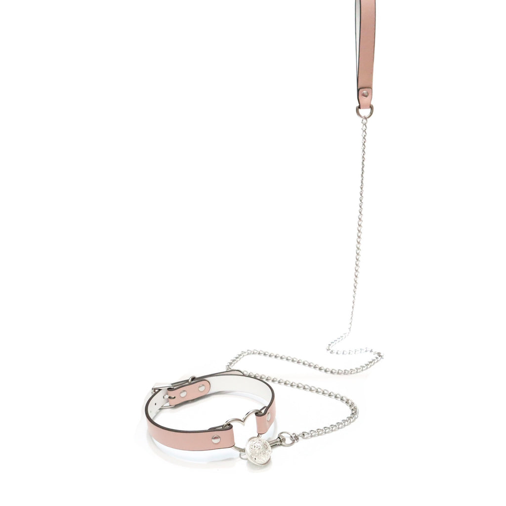 SHUYU Bell Collar & Chain Leash Set
