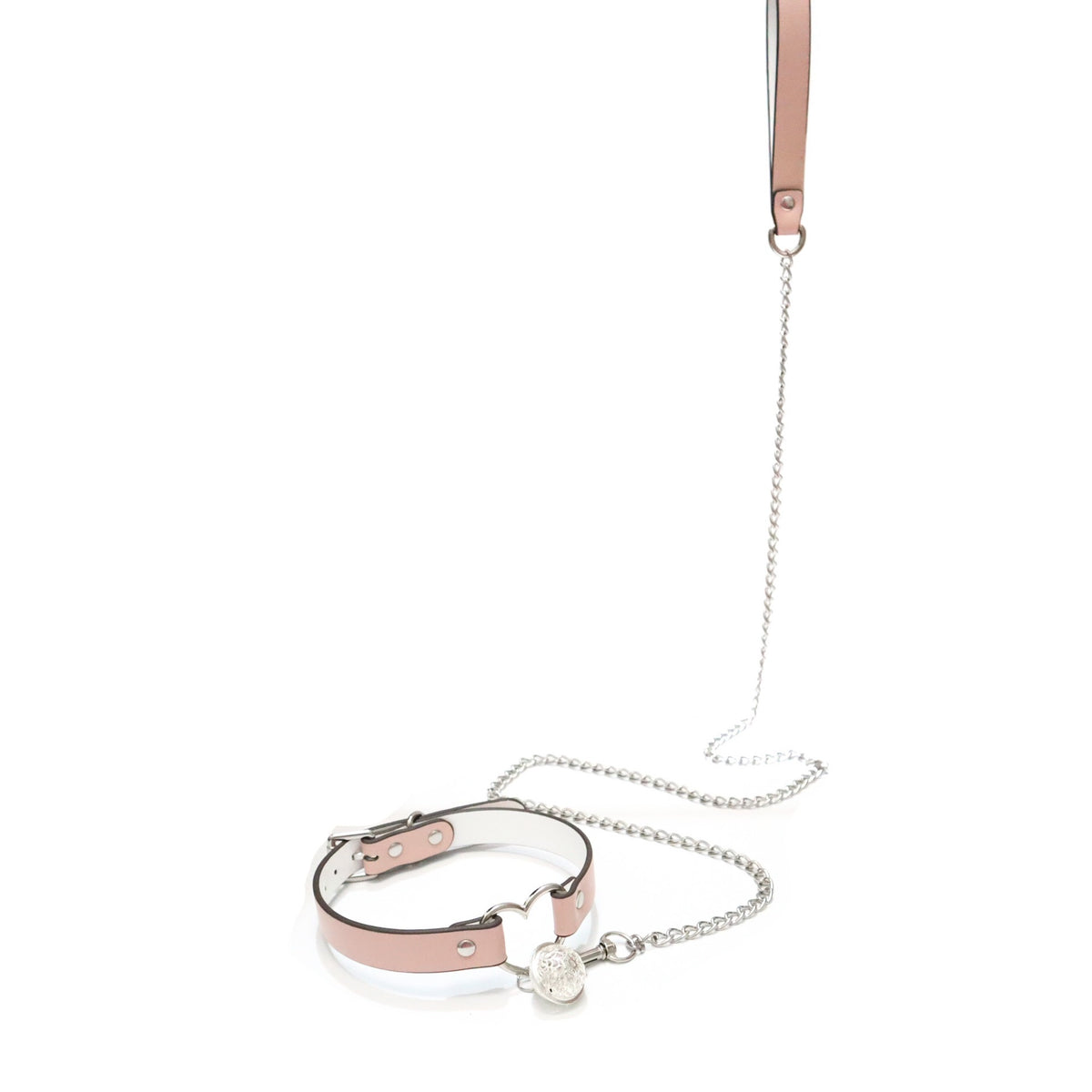 SHUYU Bell Collar & Chain Leash Set