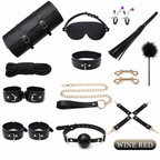 SHUYU Leather 12-Piece Restraint Set