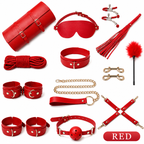 SHUYU Leather 12-Piece Restraint Set
