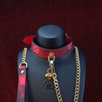 SHUYU Sakura Heat-Reactive PU Leather Collar