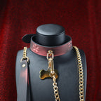 SHUYU Sakura Heat-Reactive PU Leather Collar