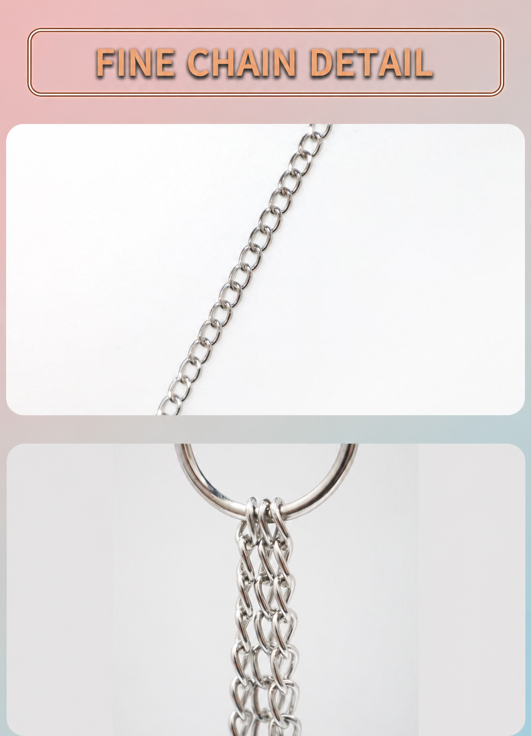 SHUYU Adjustable Chain Clamps — Three Designs — product view 0637